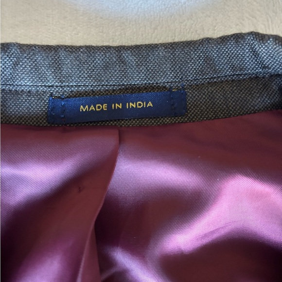 New Club Room Men's Classic-Fit Stretch Suit Blazer Jacket Size 42 L Brown - Picture 11 of 16